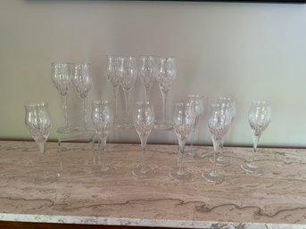Atlantis Crystal Champagne Glasses