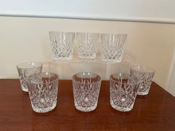 Vintage Cristal D'Arques Cut Crystal Tumblers.
