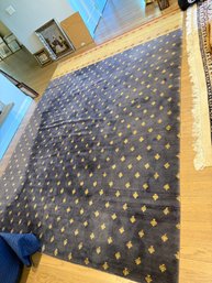 Modern Aubusson-style Area Rug