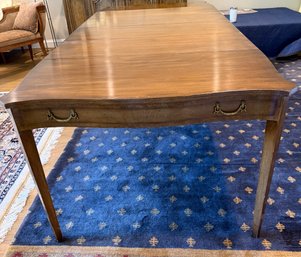 Antique Fold Up Dining Table With Leaves