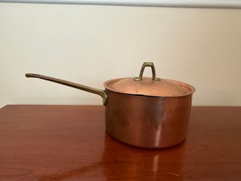 Paul Revere Copper Sauce Pot (never Used)