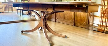 Duncan Phyfe Style Dining Table