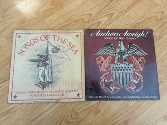 Vinyls: Songs By The Sea, And Anchors Aweigh