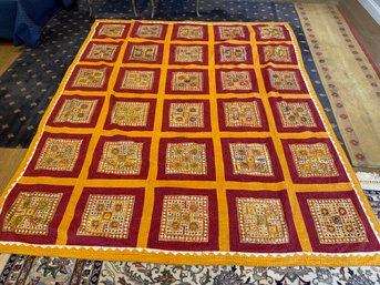 Vintage Kantha Quilt.