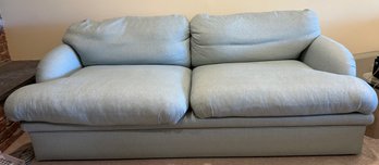 Robert Scott Light Blue Couch