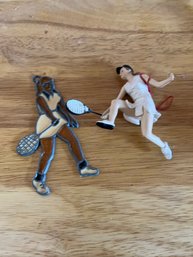 Tennis Lady Ornaments