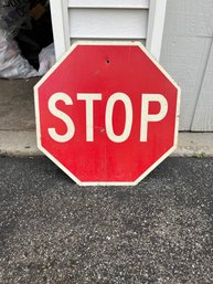 Authentic STOP Sign