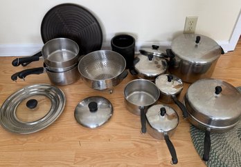 Huge Lot Of Pots And Pans