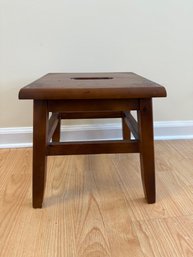 All Wood Step Stool