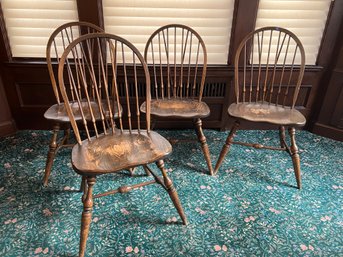 4- Cushman Classics Windsor Chairs