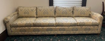 Mid Century Modern Blue/yellow Couch