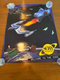 1990s Promotional Poster For The Sci-Fi Channel.