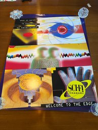 Sci Fi Poster With 3D Glasses