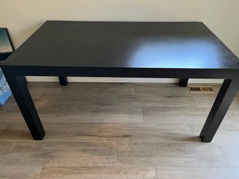 Bloomingdale Black Parson Style Table