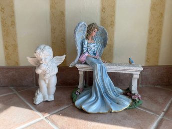 Thomas Kinkade Heaven Embrace And Small Angel