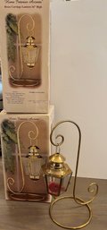3- Home Interior Accents Brass Carriage Lanterns