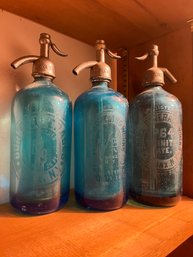 3- Seltzer Bottles Bronx, NY.