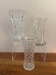 Crystal And Glass Vases