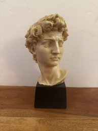 Reproduction Bust Of Michelangelo's David By A. Gimmellie
