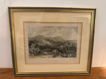 WJ Cooke The City Of Nahun Himalaya Mountains Print
