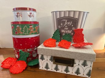 Cookie Tins, Cookie Cutters And More