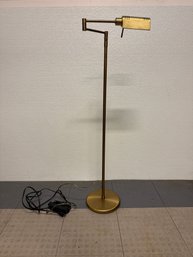 Holtkotter Floor Lamp Mid Century In Brushed Brass