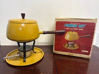 Aluminum Fondue Set 2 Quart