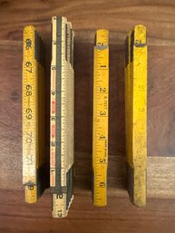 Vintage Yardsticks: Lufkin, Stanley Bell System And More