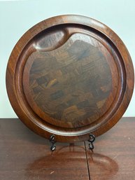 Vintage Dansk Jens H. Quistgaard Teak And Walnut End-grain Carving Board