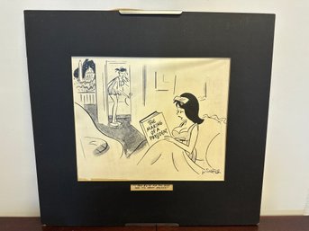 Original Political Cartoon By P. Saffer, 'The Making Of A President.'