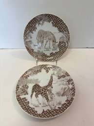 Wild Habitat Animal Design Plates
