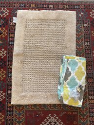 Bath Mat And Shower Curtain