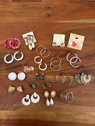 20 Pairs Of Costume Earrings # 3