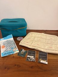 Soft Case Jewelry Box, Hanging Double Sided Jewelry Case, Clip On Cover Kits, Mirror Compact And Sleep Mask