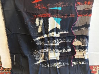 Balenciaga Paris Lana, Wool And Silk Scarf