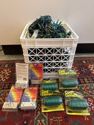 Holiday Lights, Thermostatically Controlled Outlets And Cord Connect