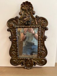 Antique French Gilt Wood Mirror