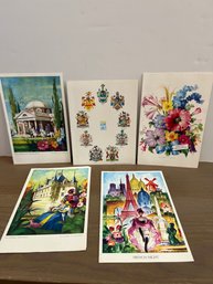 Homelines Sun-way Cruise To Bermuda Vintage 1980s Menus