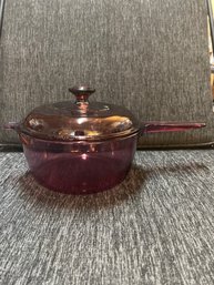 Purple Vision Corning USA 2.5L Pot With Lid