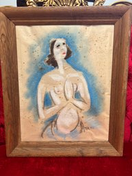 Nude 1945 Acrylic