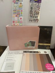 Scrap Book And Essentials