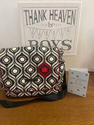 Petunia Pickle Bottom Diaper Bag, Bible Blessings For Boys And Thank Heaven For Little Boys Hanging Wall Decor