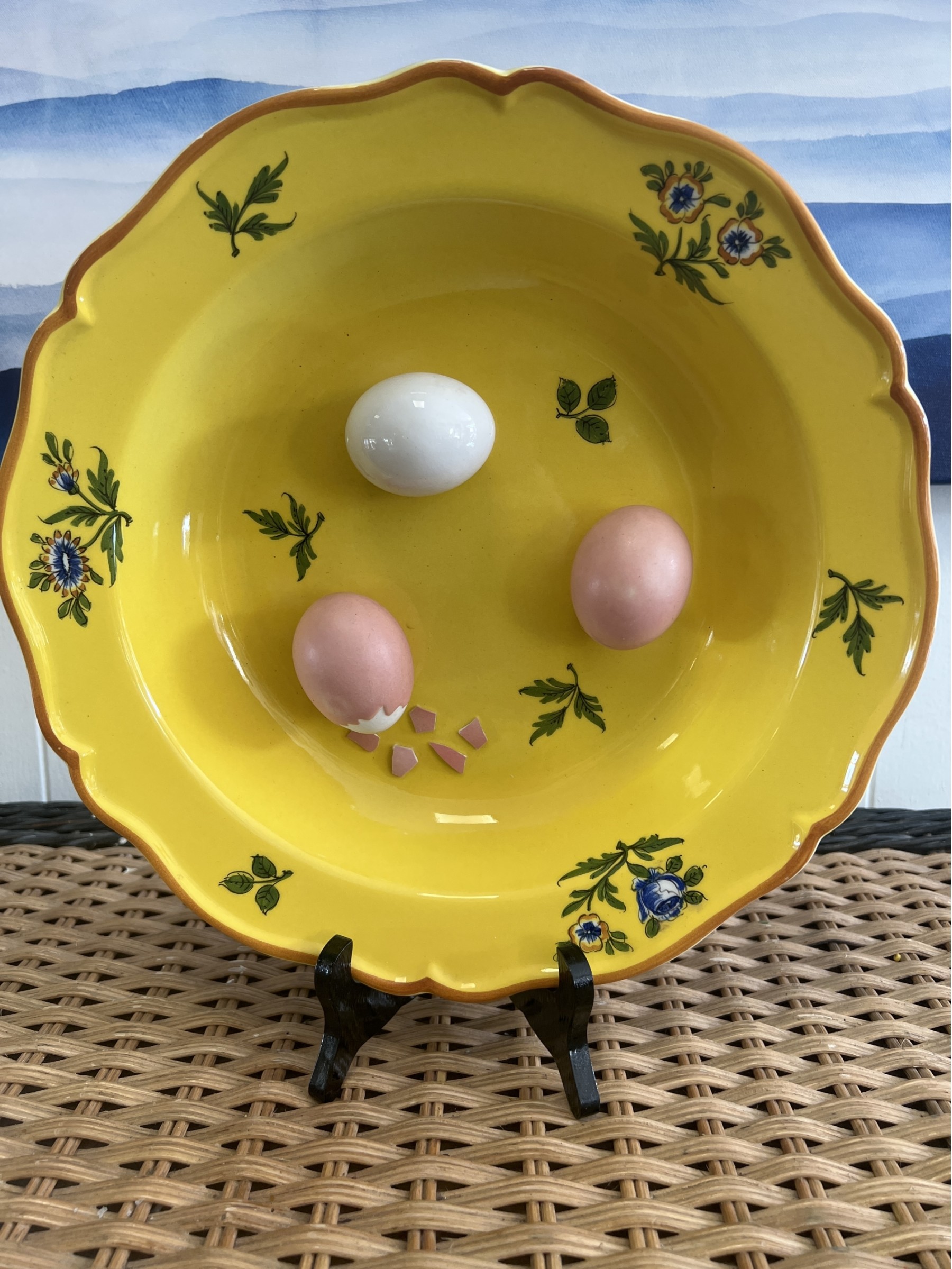 専用＾＾TIFFANYティファニーアンティークプレート♡ 希少アンティークティファニーeste ceramiche ティファニー プレート