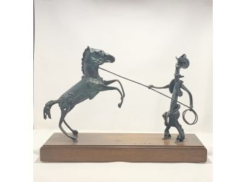 AJ DiSalvo Scrap Metal Statue