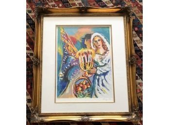 Jewish Wedding In Paris By  Zamy Steynovitz (Israeli/Polish, 19512000)