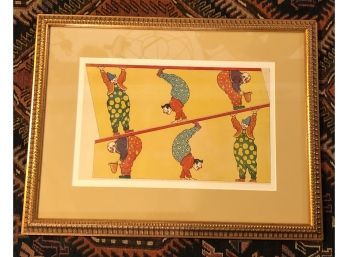 Clown Advertisement Art