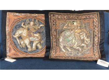 Malaga Tapestry God Riding Elephant Pillow Shames