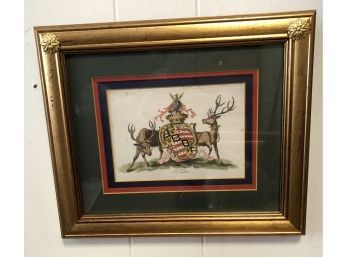 The Peerage Of England  Copperplated Engraving, Published C. 1780 (art  4)