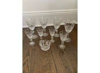 Set Of Lead Crystal Stemware