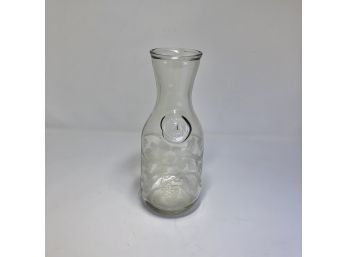 Hand Blown Glass Carafe